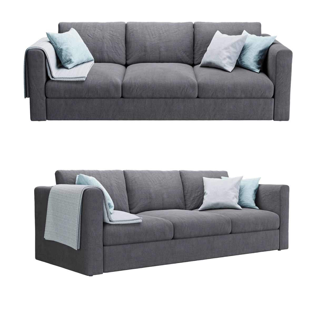 furniture - Sofa Vimle 3D Model