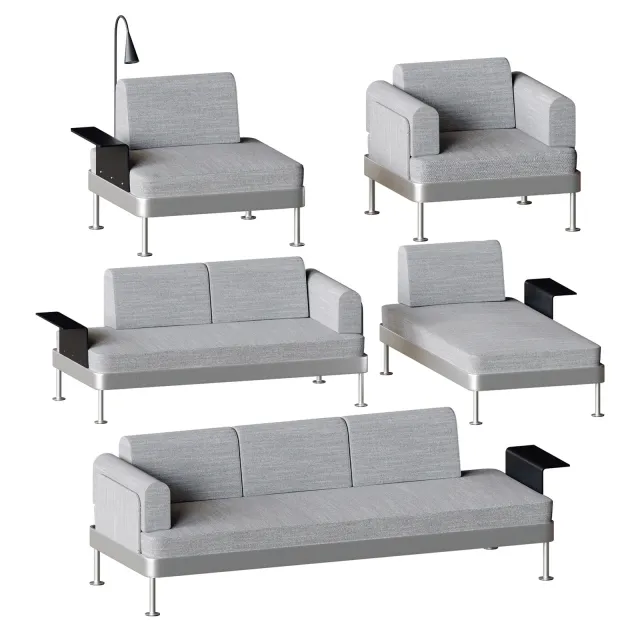 furniture - Sofas and armchairs IKEA Delaktig 3D Model