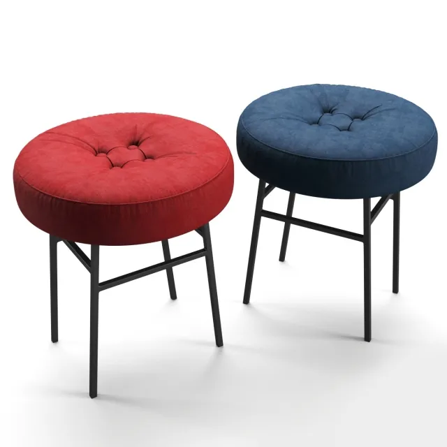 furniture - Soft chair 58 3D Model