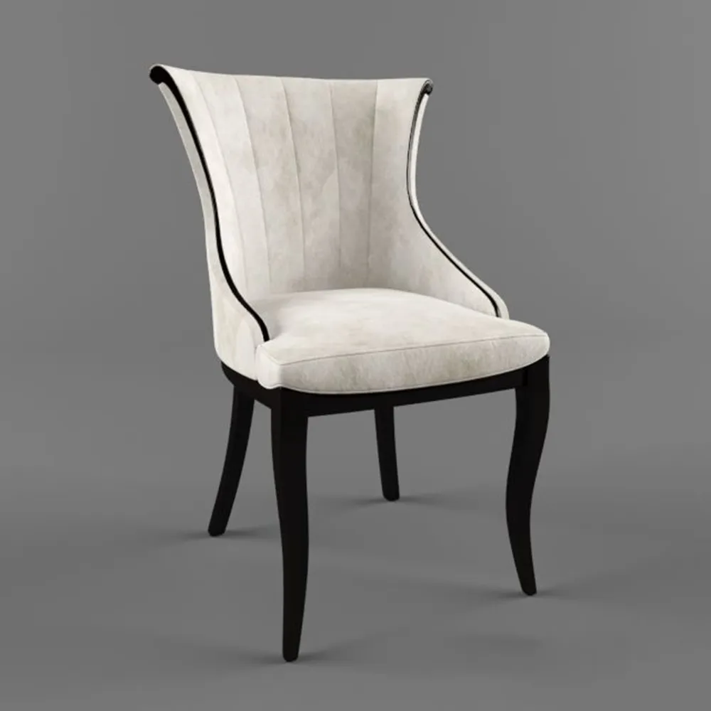 furniture - Soft classic chair 3D Model