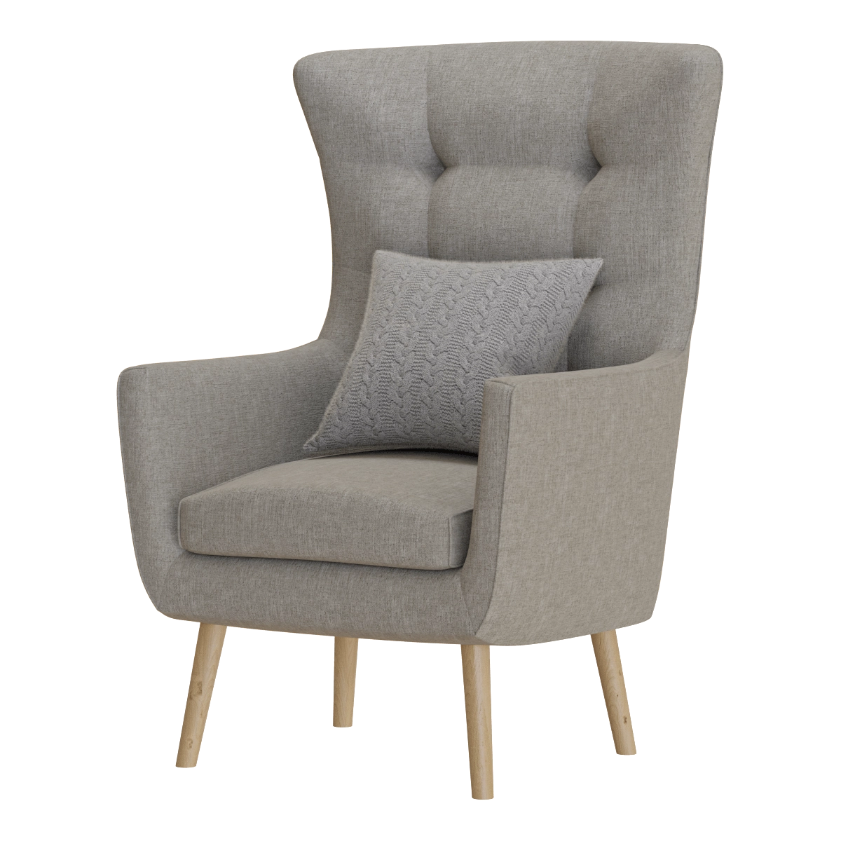 furniture - Softy armchair 2 3D Model