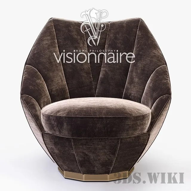 furniture - Sontag Visionnaire armchair 3D Model