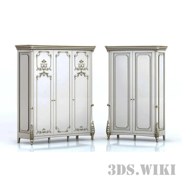 furniture - Sorrento wardrobes 3D Model