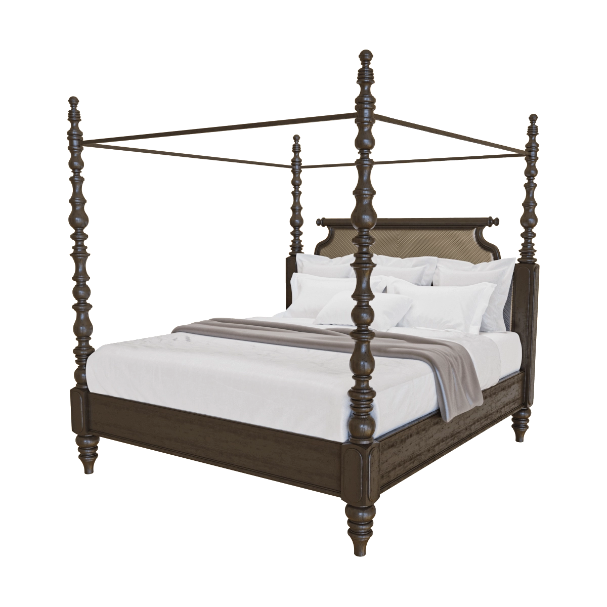 furniture - Sovereign poster bed 3D Model