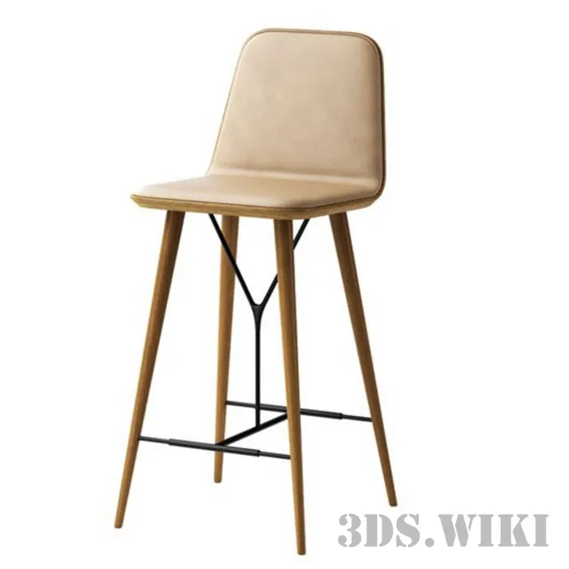 furniture - Spine Barstool 3D Model