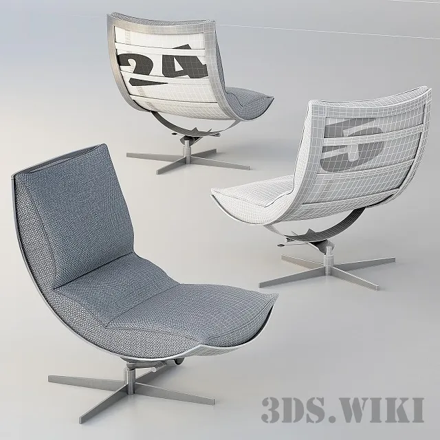 furniture - Spinnaker chair 3D Model