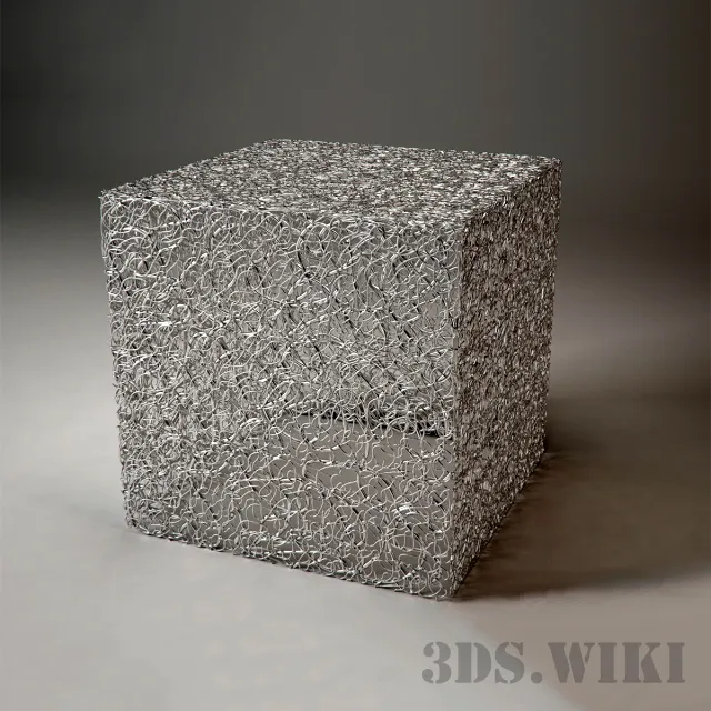 furniture - Square coffee table Brand van Egmond 3D Model