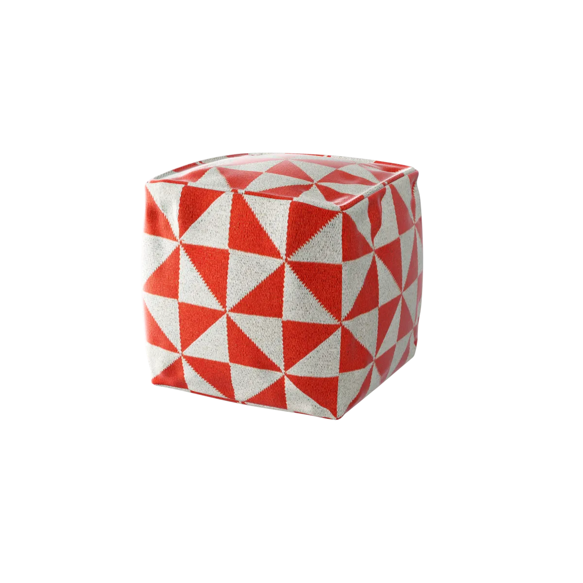 furniture - Square pouf 3D Model