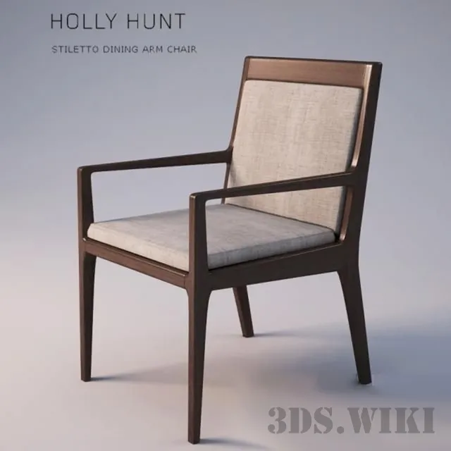 furniture - Stiletto dining chair 3D Model