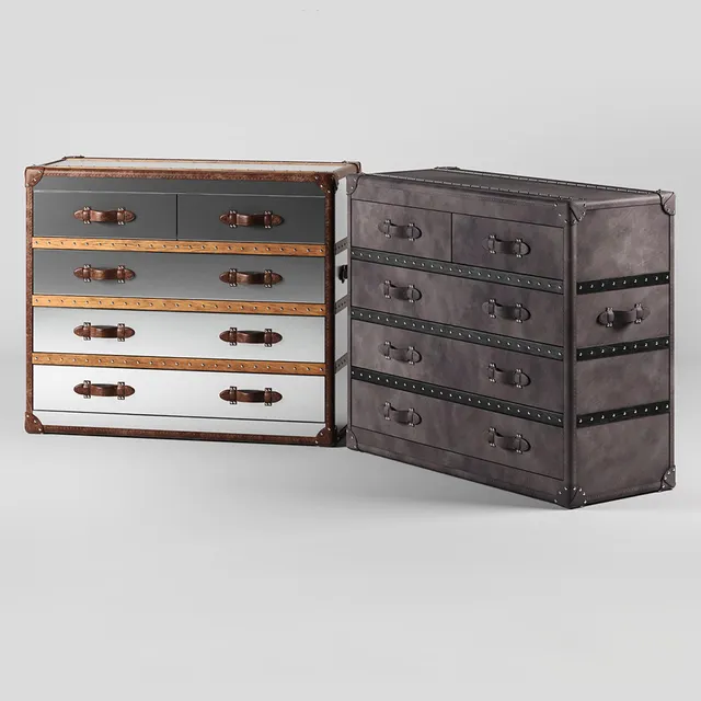 furniture - Stonyhurst's large chest 3D Model