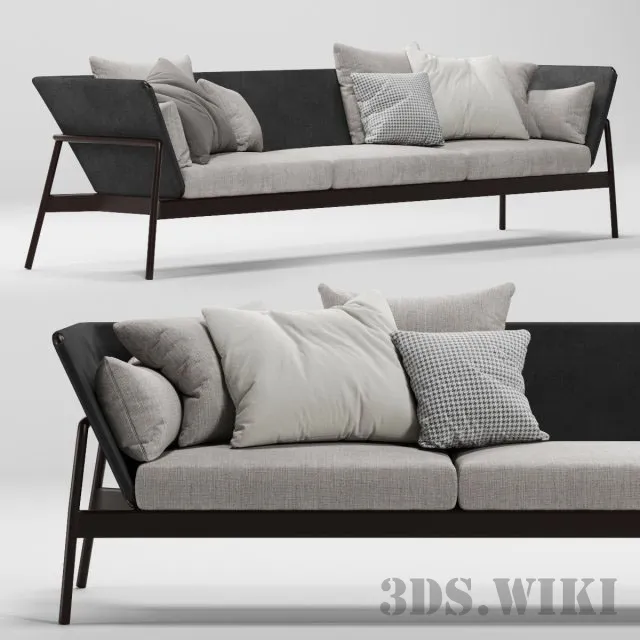 furniture - Stylish sofa 3D Model