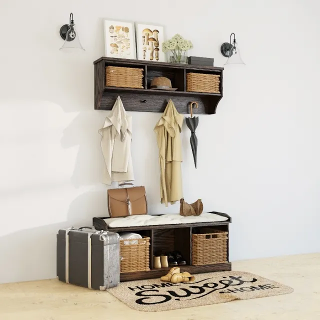 furniture - Suite for anteroom 1 3D Model