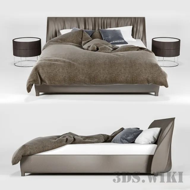 furniture - Sumo MisuraEmme Bed - MisuraEmme Collection 3D Model