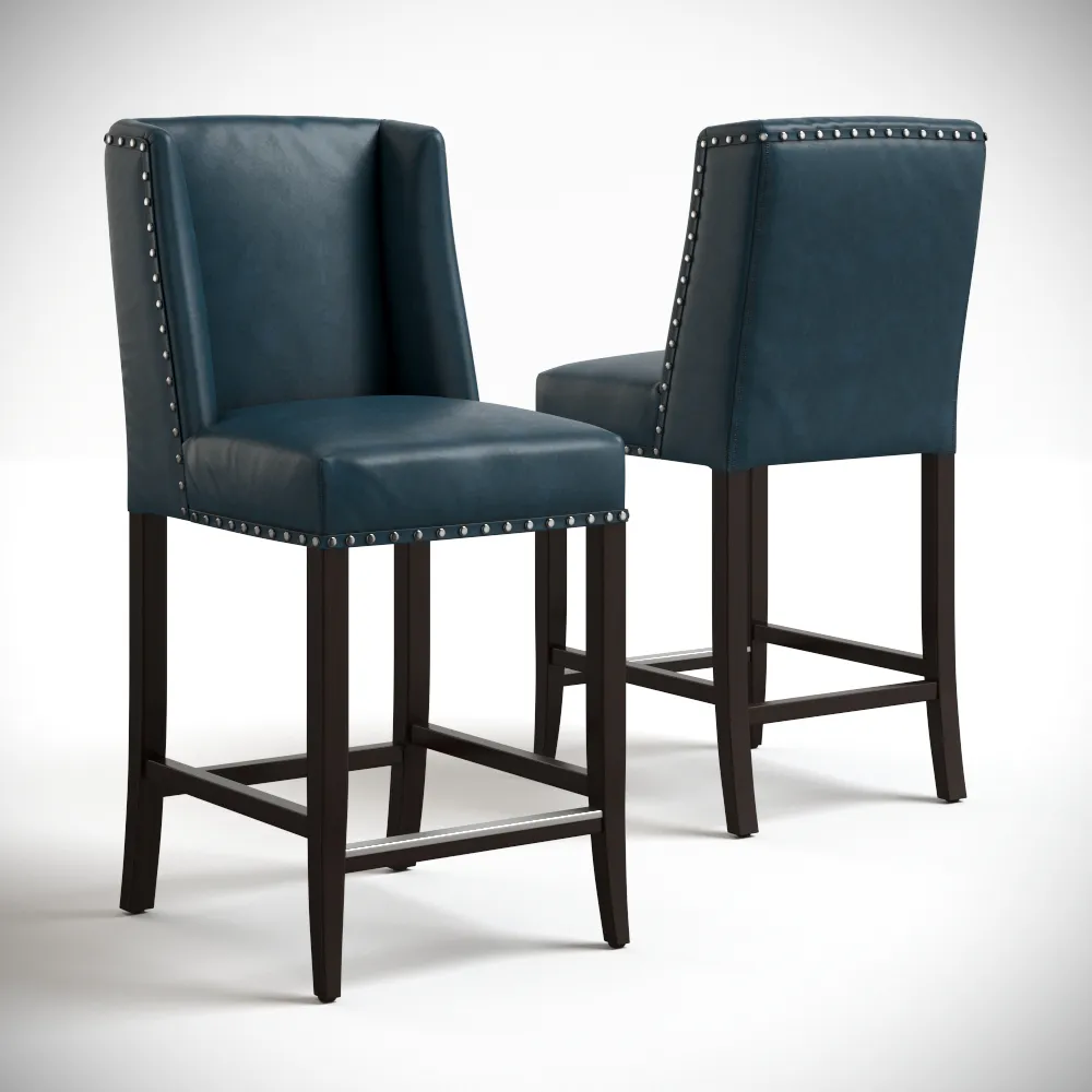 furniture - Sunpan - Marlin bar chair 08 3D Model