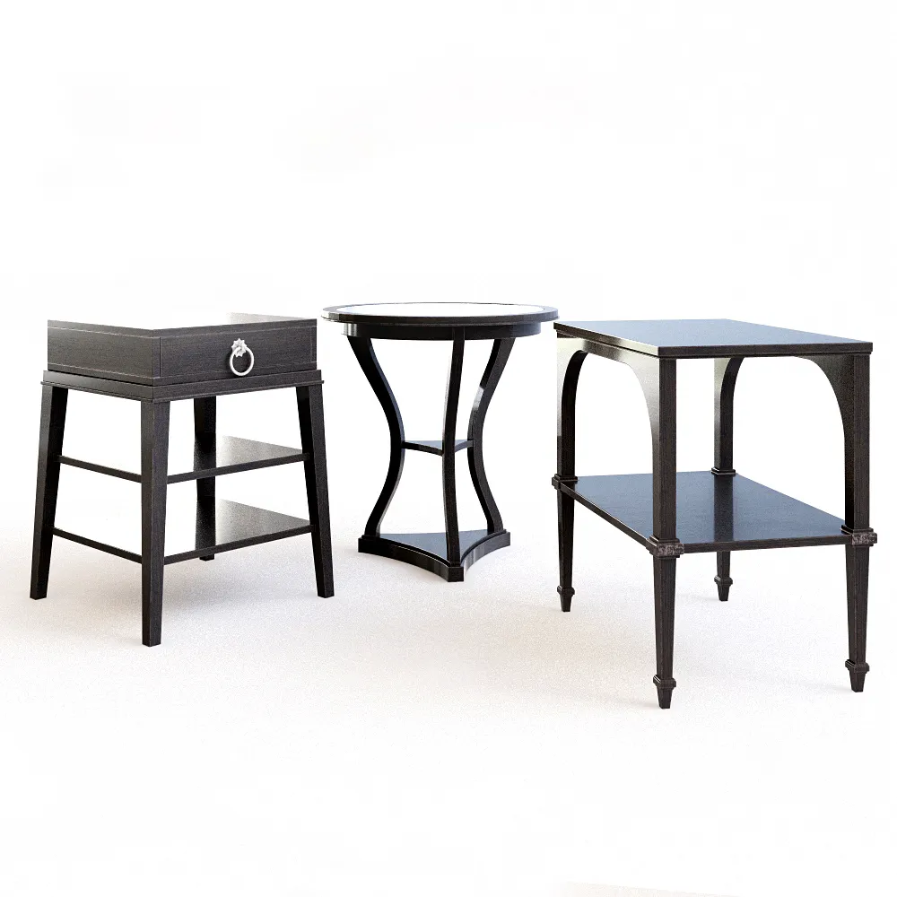 furniture - Sutton House tables 03 3D Model