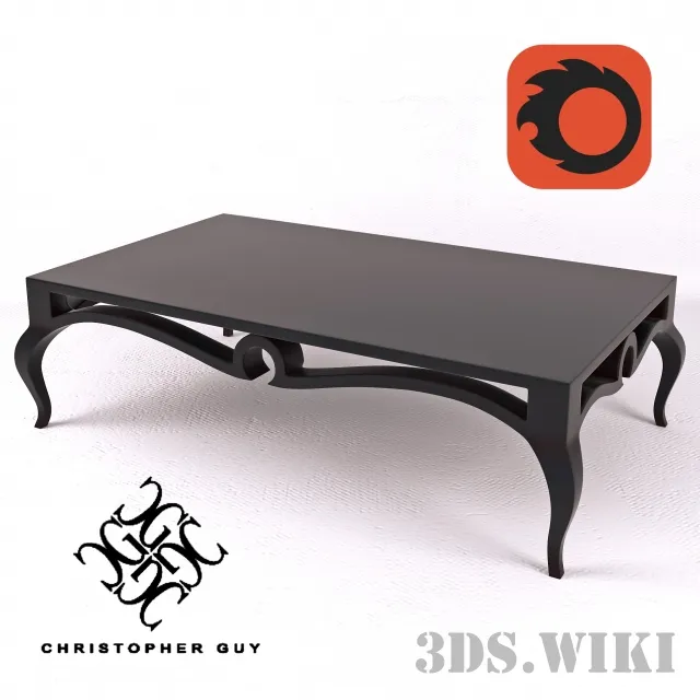 furniture - table by CG 3D Model