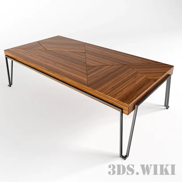 furniture - Table CENTER TABLE Gramercy Home 3D Model
