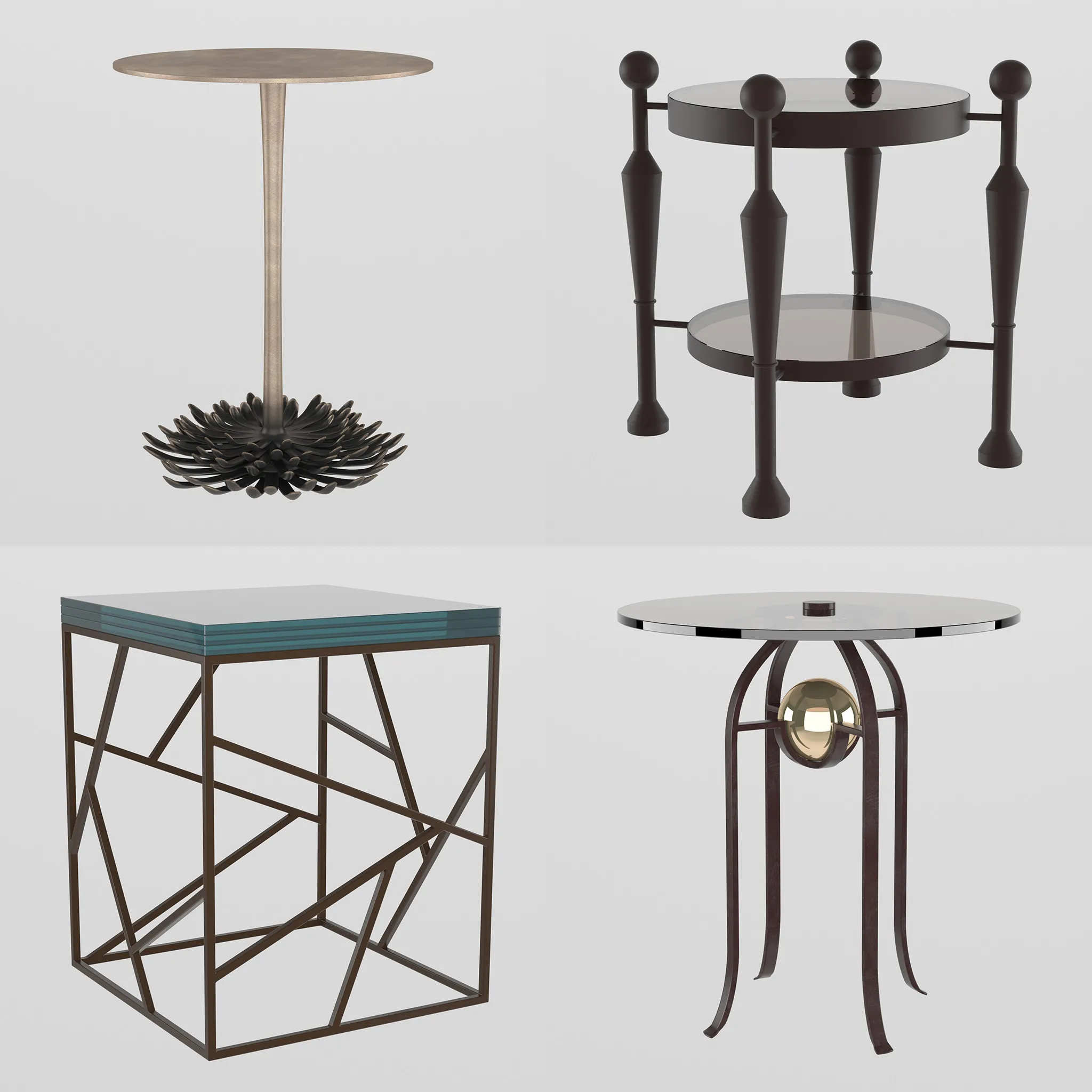 furniture - Table collection Arteriors 07 3D Model
