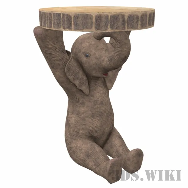 furniture - Table elephant 3D Model