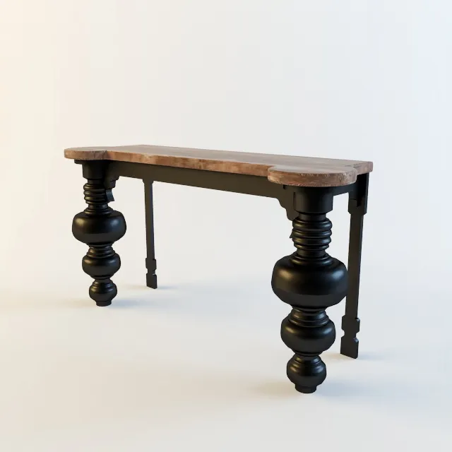 furniture - Table Mayfair 089 3D Model