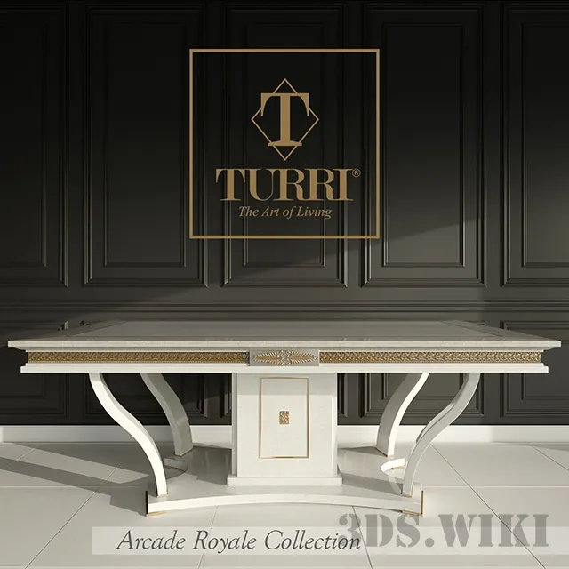 furniture - Table TURRI T630 / R KB02 DF7 3D Model