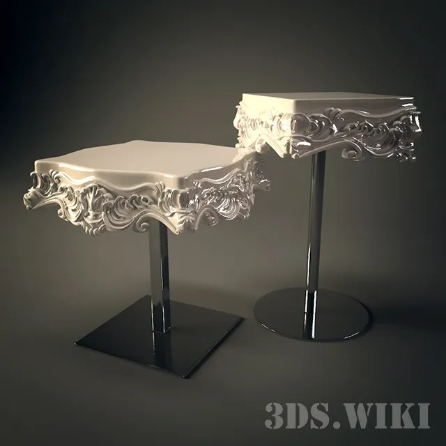 furniture - Tables Creazioni Remo & Romolo 3D Model