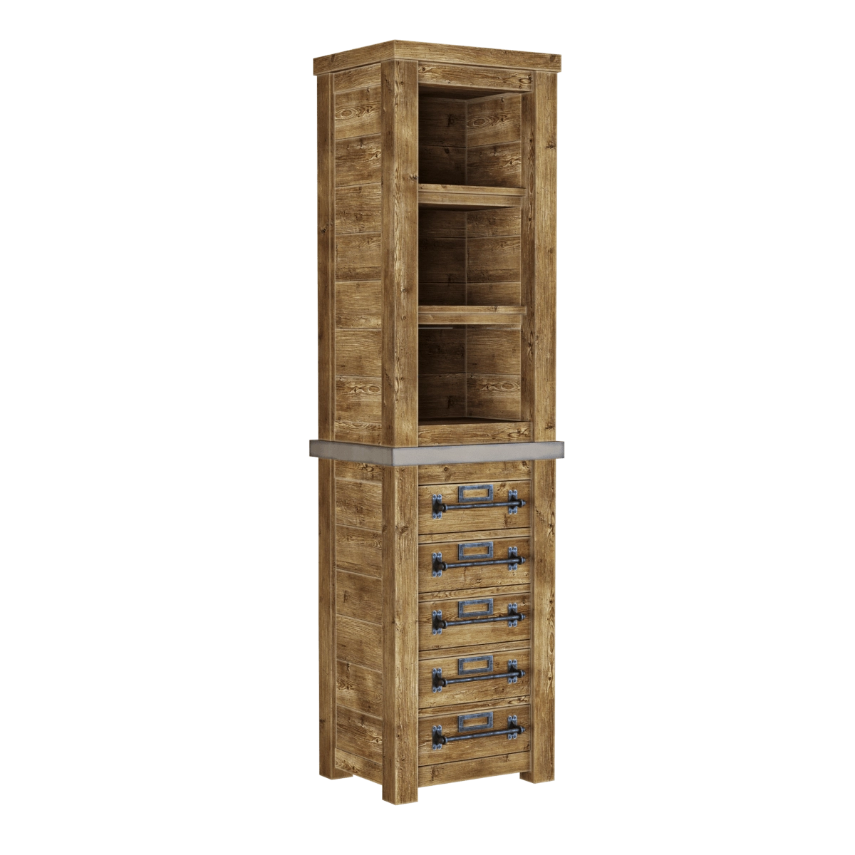 furniture - Tall and narrow cabinet 3D Model