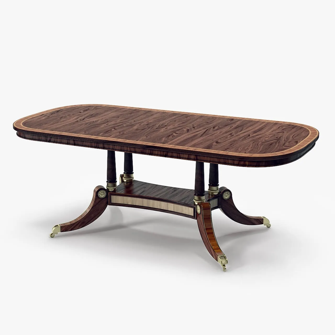 furniture - Theodore Alexander Kirkham dining table 3D Model