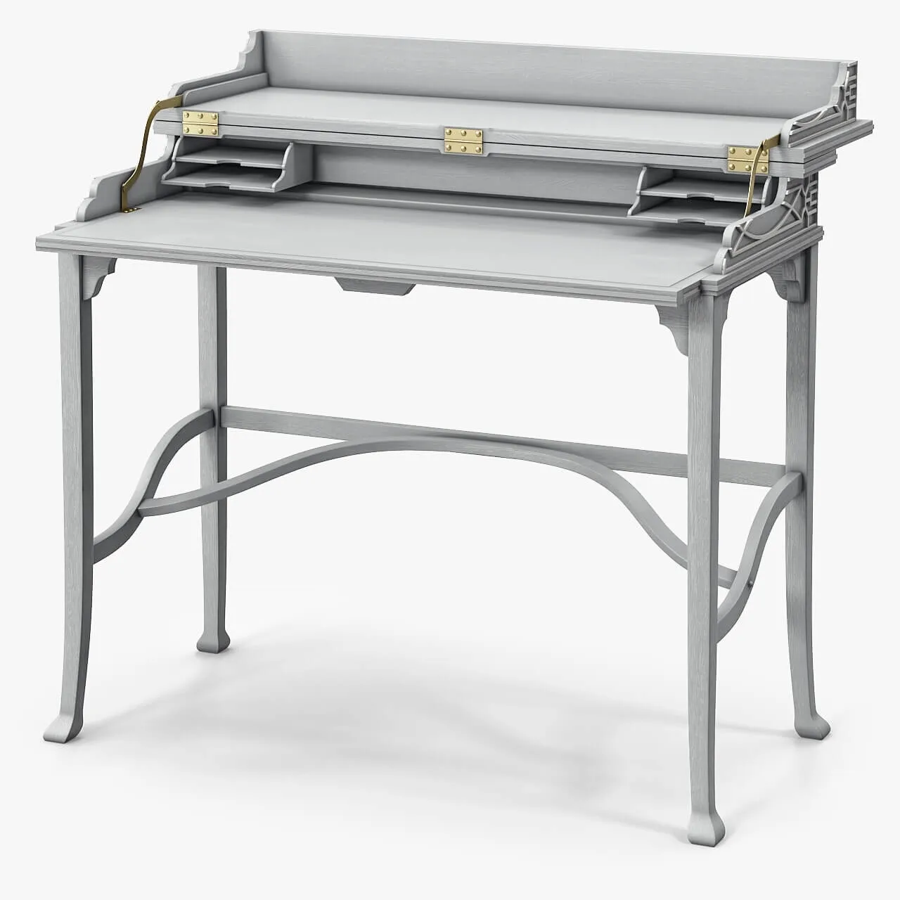 furniture - Theodore Alexander Mornig Room Campaign Desk 3D Model