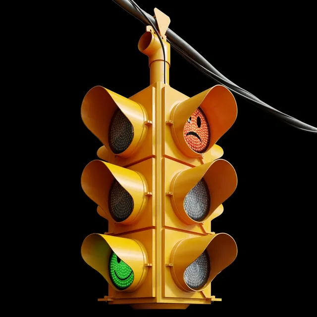 furniture - Traffic light 3D Model