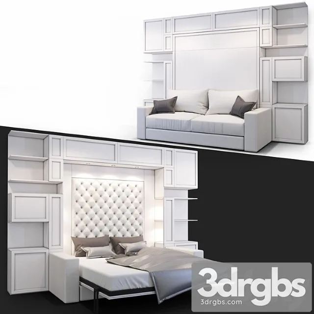 Furniture transformer olissys premium 2 3D Model Free