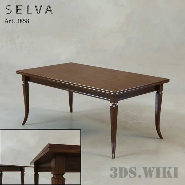 furniture - Transformer table Selva 3858 3D Model