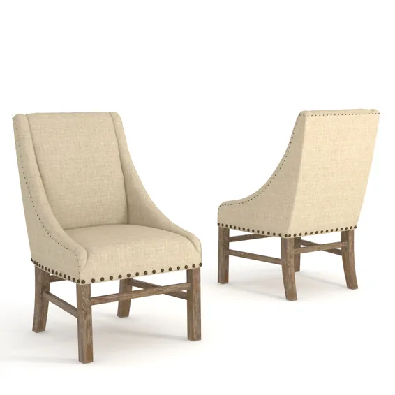 furniture - Trestle armchair 05 3D Model