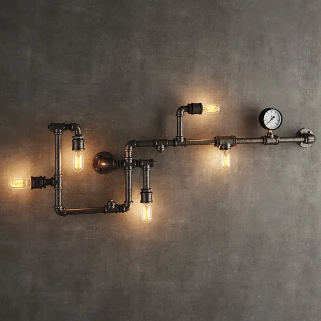 furniture - Tube SCONCE SN047-5 3D Model