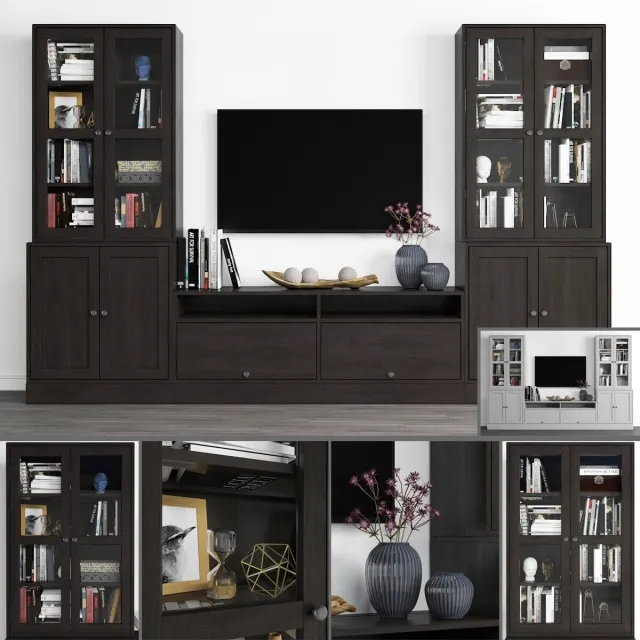 furniture - TV cabinet Havsta  Havsta 3D Model