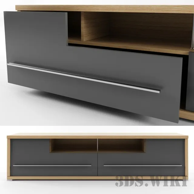 furniture - TV stand 3D Model