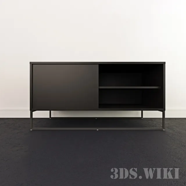 furniture - TV stand IKEA HAGGE 3D Model