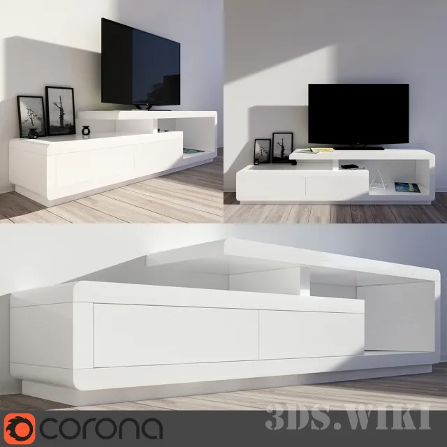 furniture - TV stand Montreal (Monreal) 3D Model