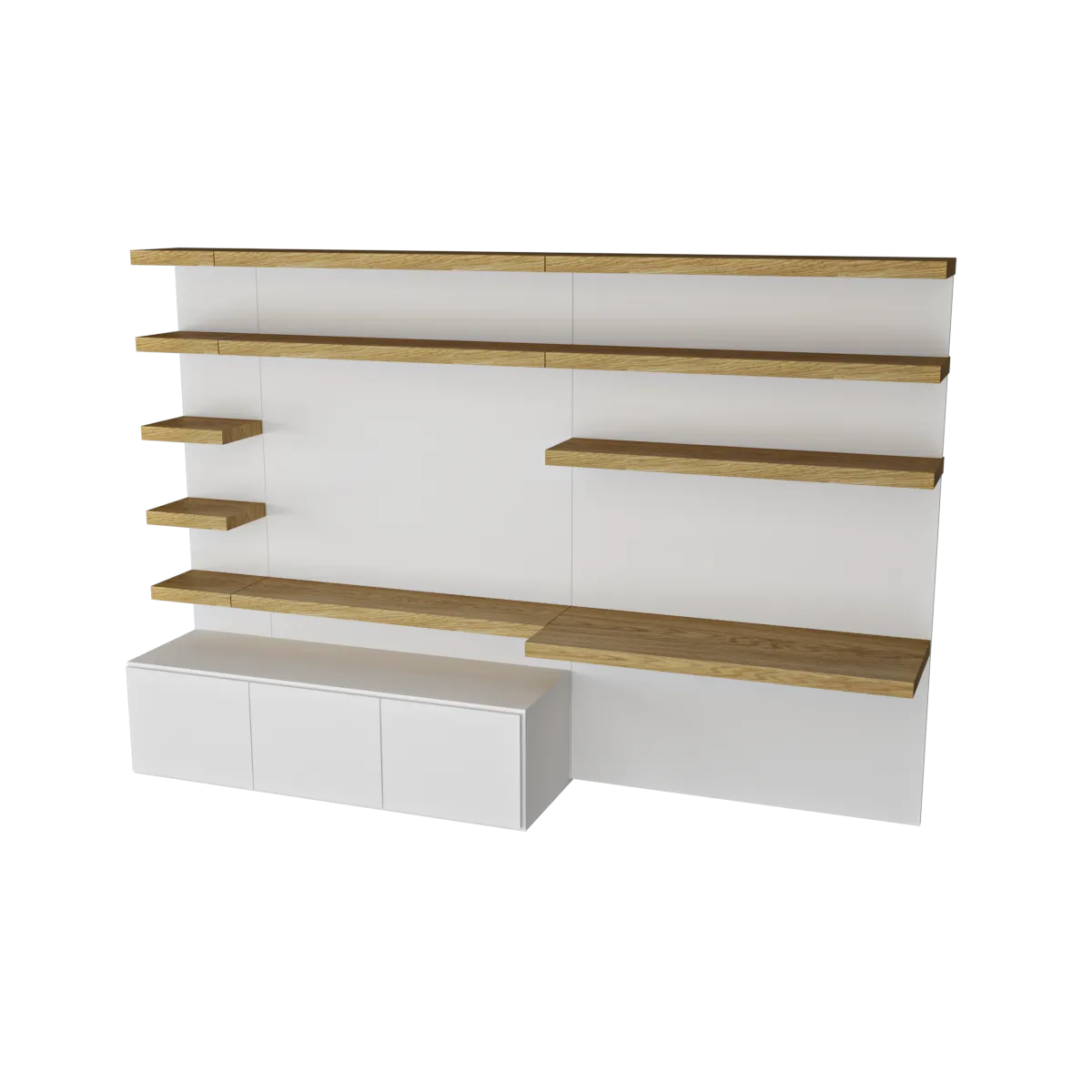 furniture - TV stand set 020 3D Model