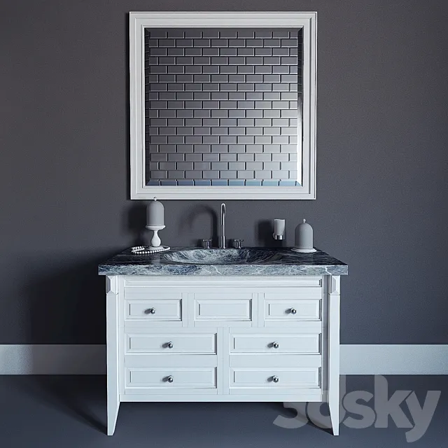 Furniture vannoy03 \ Furniture bathroom03 3DModel