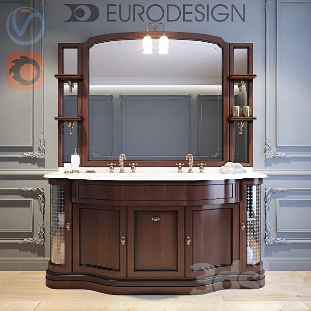 Furniture vannoy_Eurodesign_IL Borgo_Comp_6 3DModel