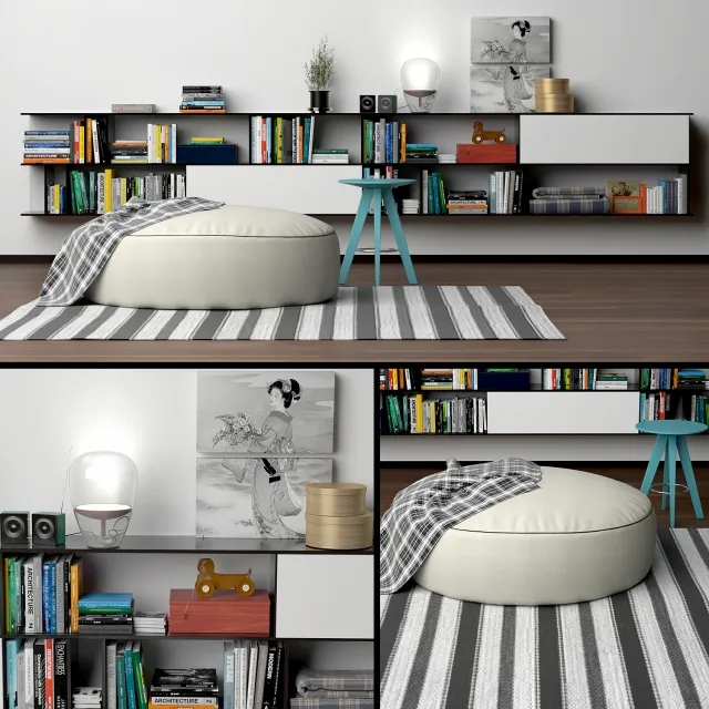 furniture - Varenna_Poliform_DAY_SYSTEM_24 3D Model