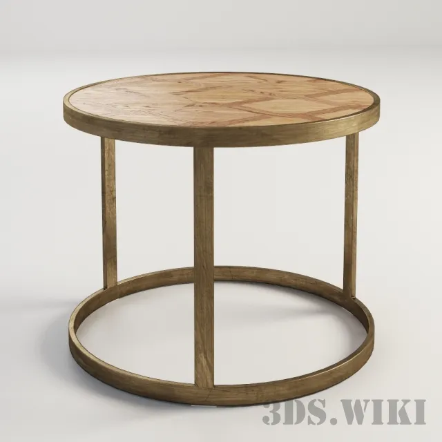 furniture - VERNON SIDE TABLE 3D Model