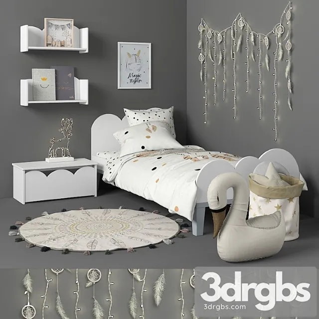 Furniture Vertbaudet 03 3D Model Free