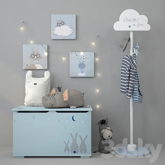 Furniture Vertbaudet 06 3DModel