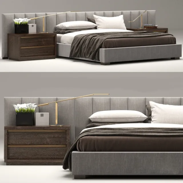 furniture - Vertical bed 3D Model