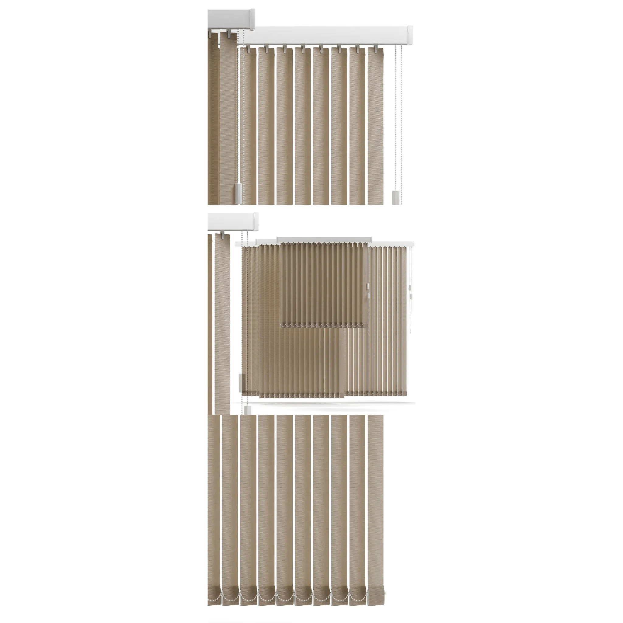 furniture - Vertical blinds 3D Model