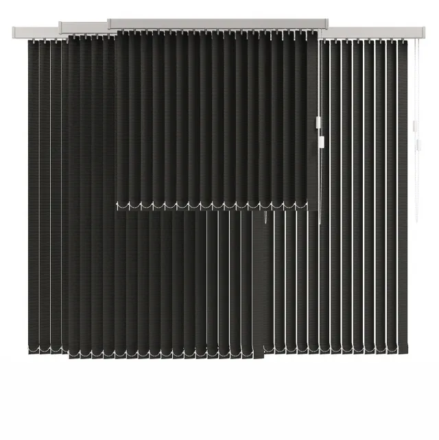 furniture - Vertical Blinds in 4 colors 3D Model
