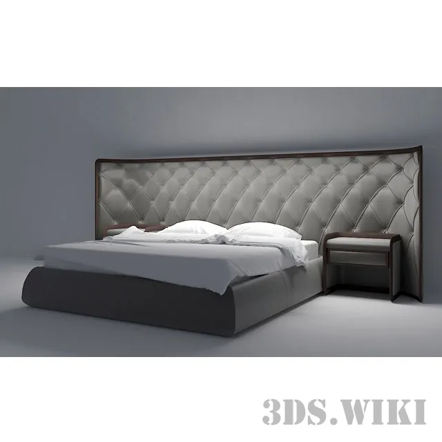 furniture - Victory Ulivi Salotti bed 3D Model
