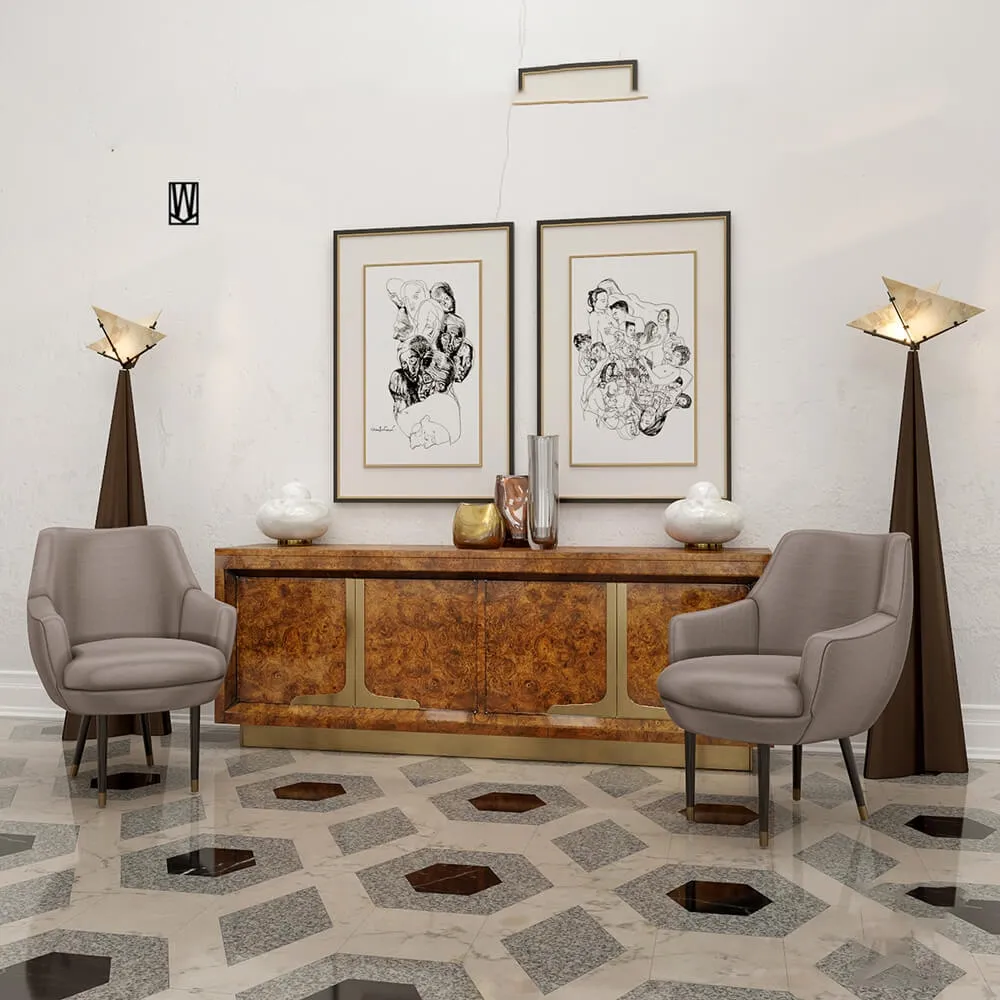 furniture - Vintage set 1 3D Model